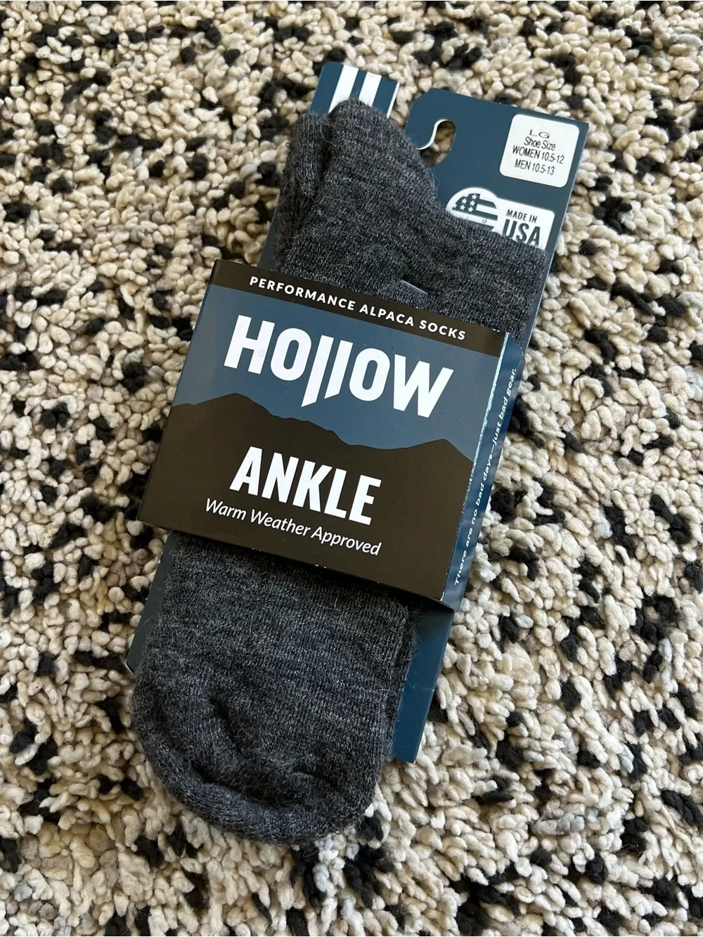 Hollow performance alpaca